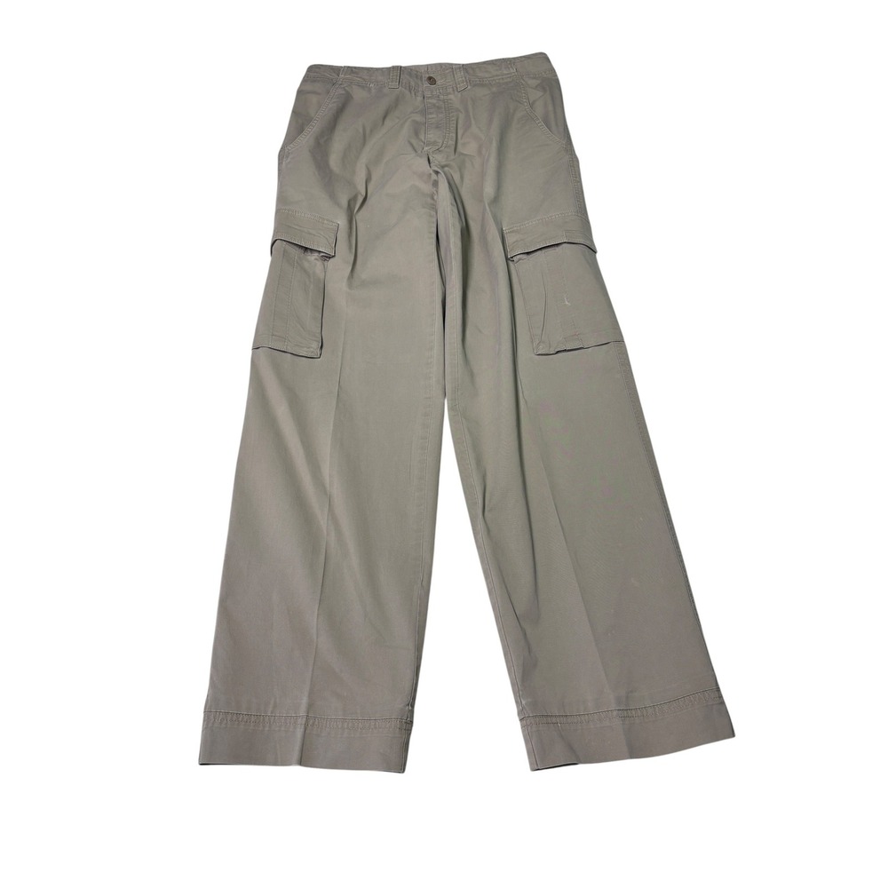 Hugo Boss Romeo-N Cargo Pants Mens‎ 32X32 Tan Khaki Wide Leg Utility Trousers
